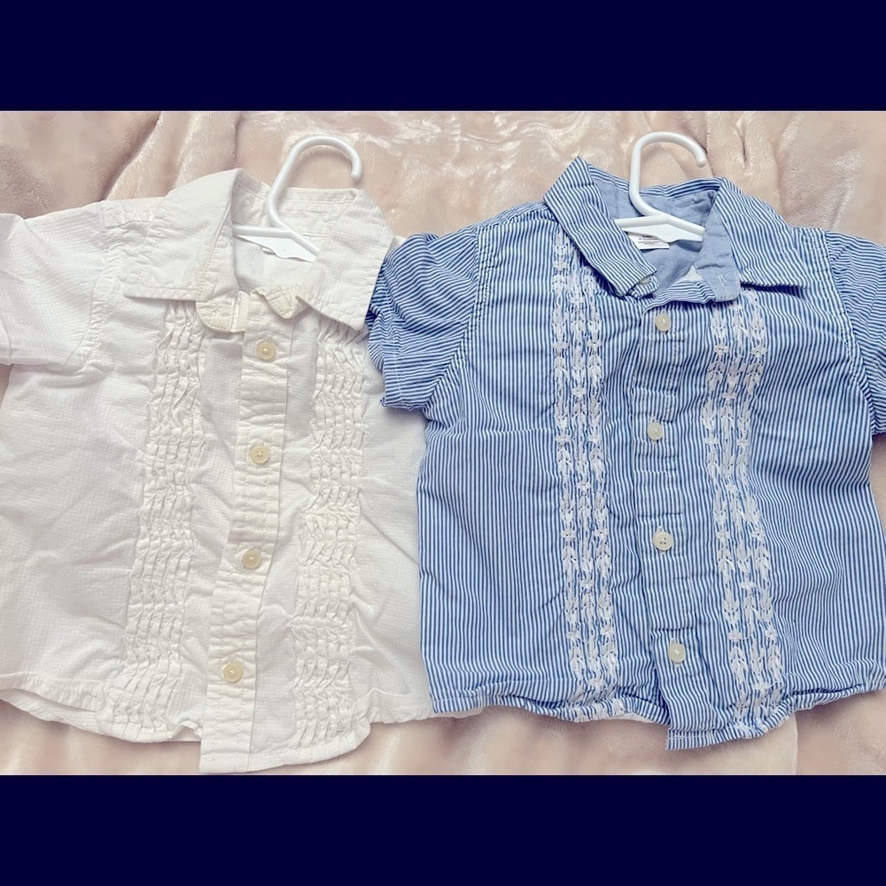 Boys 6-12 month GAP Dress Shirts